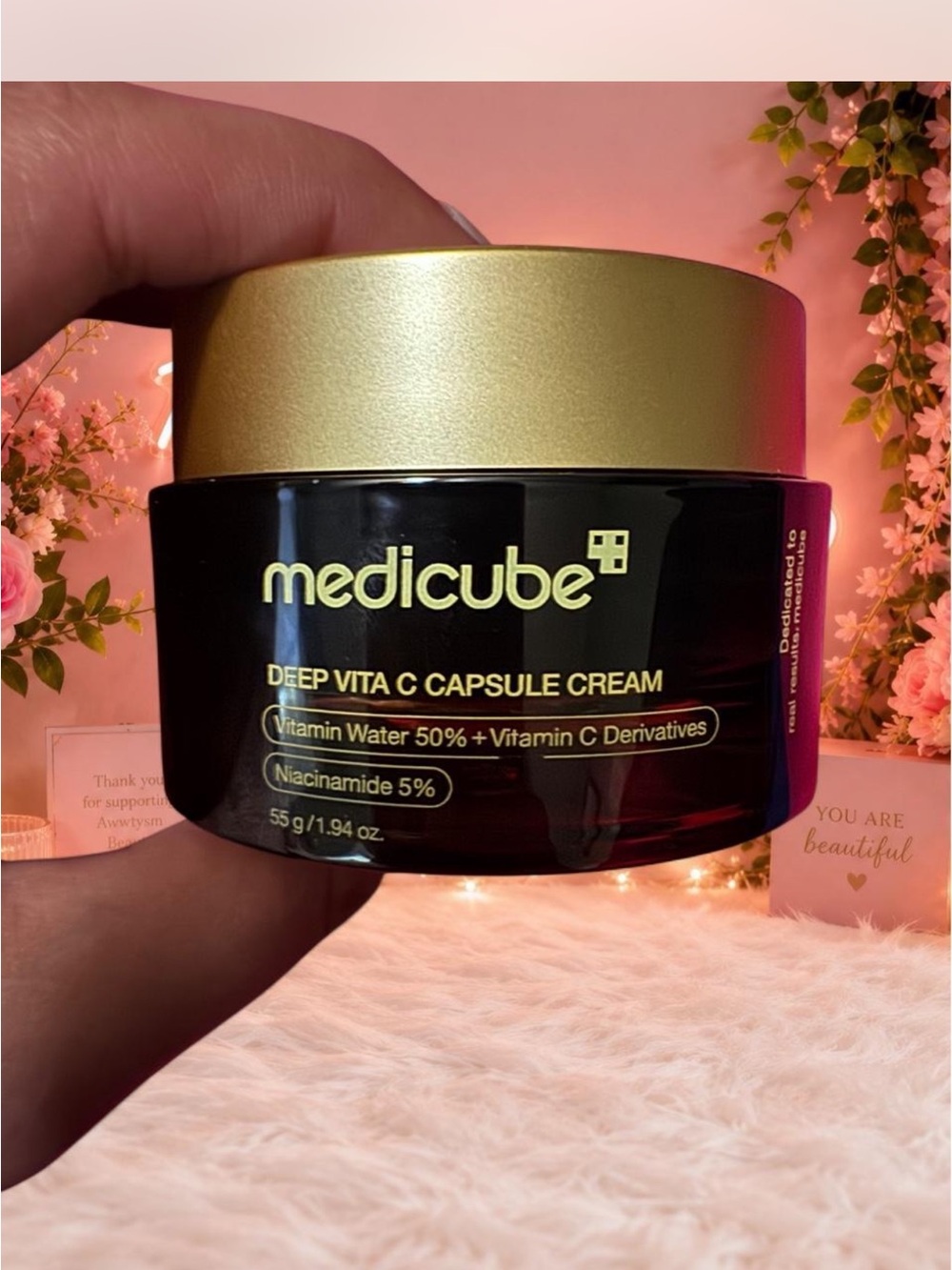 Medicube Deep Vita C Capsule Cream Brightening Moisturizer- NEW W/O BOX
